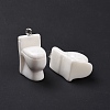 Opaque Resin Pendants LS-RESI-D057-11P-4