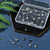 16Pcs Brass Stud Earring Findings KK-FS0001-56P-7