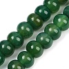 Dyed Natural Agate Beads Strands G-U030-A01-03-2