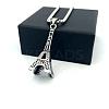 Vintage Paris Eiffel Tower Pendant 304 Stainless Steel Men’s Necklaces EO0985-3
