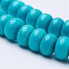 Natural Magnesite Bead Strands G-P286-05-6mm-3