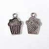 Tibetan Style Alloy Drink Charms TIBEP-A100748-S-LF-1