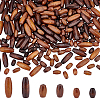 240Pcs 6 Style Retro Wooden Beads WOOD-GA0001-44-1