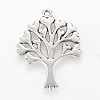 Tibetan Style Alloy Pendants TIBEP-Q064-44AS-RS-1