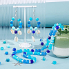 24 Color Imitation Pearl & Crackle & Transparent & Opaque Glass Beads GLAA-PH0002-89B-9