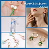 100Pcs 304 Stainless Steel Leverback Earring Findings STAS-PH0004-83-5