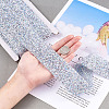 Glitter Resin Hotfix Rhinestone(Hot Melt Adhesive On The Back) OCOR-TA0002-02-40mm-22