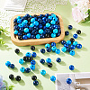 240Pcs 6 Colors Natural Wooden Beads WOOD-TA0002-74C-8