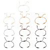 30Pcs 10 Styles Adjustable Waxed Polyester Cord Bracelet Making X1-AJEW-TAC00052-1