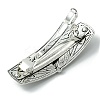Alloy Hair Barrettes OHAR-C010-05F-AS-2