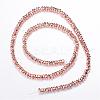 Electroplate Non-magnetic Synthetic Hematite Bead Strands G-Q465-13RG-2