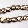 Electroplate Non-magnetic Synthetic Hematite Bead Strands G-F300-22B-06-1