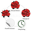 8 Sheets Plastic Waterproof Self-Adhesive Picture Stickers DIY-WH0428-051-3