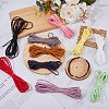 Flat Faux Suede Cord DIY Jewelry Making Finding Kit DIY-DC0002-63-5
