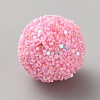 Opaque Acrylic Glitter Beads FIND-CJC0010-111A-22-1