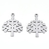 Non-Tarnish 201 Stainless Steel Pendants STAS-S081-022-1