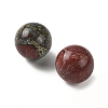 Natural Dragon Blood Sphere Beads GG-D003-A19-2