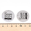 Non-Tarnish 201 Stainless Steel Pendants STAS-T064-38P-26-3