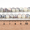 Baking Paint Glass Beads Strands DGLA-N003-8mm-C05-5