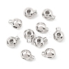 SHEGRACE Brass Crimp Beads XGRPCH004-189P-1