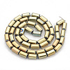 Electroplate Non-magnetic Synthetic Hematite Beads G-N0322-10H-2