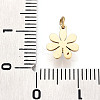 Ion Plating(IP) 316 Surgical Stainless Steel Charms STAS-H100-19G-3