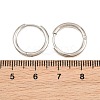 Brass Huggie Hoop Earrings Earrings KK-CBA8A92-03P-5