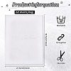 BENECREAT 60 Sheets Custom PA Hot Melt Adhesive Interfacing DIY-BC0005-64-2