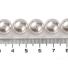 Baking Paint Pearlized Glass Pearl Round Bead Strands X-PEAR-H019-02E-04-5
