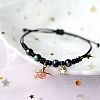 Ceramic Beads Braided Bead Bracelets for Women WG429D7-02-1