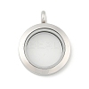 304 Stainless Steel Floating Locket Pendants LS-STAS-E443-41P-03-1