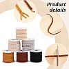 30M 6 Colors 3-ply Braided Faux Suede Cord LW-PH0002-34-4