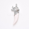 Resin Big Pendants PALLOY-T069-51P-1