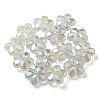 UV Plating Luminous Transparent Acrylic Beads OACR-P010-16B-3
