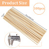 Round Bamboo Sticks LS-WOOD-WH0030-83C-2