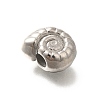 Anti-Tarnish 304 Stainless Steel European Beads STAS-I321-49P-2