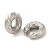 Non-Tarnish 304 Stainless Steel Ear Cuff Findings STAS-O006-07E-P-1