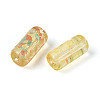 Picasso Transparent Glass Bugle Beads SEED-N010-02F-2