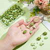 120pcs 4 styles Dyed Synthetic Turquoise Beads G-NB0005-46-3
