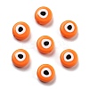 Opaque Printed Acrylic Beads LS-OACR-G038-04F-1