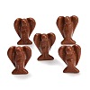 Synthetic Goldstone Gemstone Carved Angle Figurines GG-CBA8396-A15-1