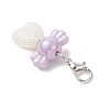 Acrylic Candy & Heart Pendant Decorations HJEW-JM04277-5