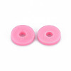 Handmade Polymer Clay Beads Strands CLAY-R089-8mm-T012-3