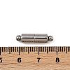 304 Stainless Steel Magnetic Clasps STAS-C127-07P-3