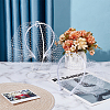 2Pcs 2 Colors Mesh Veil Cloth Hair Bands FIND-OC0003-95C-5