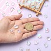 100Pcs 10 Styles Transparent Glass Beads GLAA-CJ0001-93-4