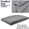 Plum Blossom Pattern Non-woven Polyester Anti-Skid Fabrics DIY-WH0453-90A-2