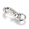 Alloy Swivel Lobster Claw Clasps X-PALLOY-T010-06P-2