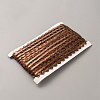 Sparkle Polyester Lace Ribbon OCOR-WH0047-76-2