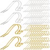 200Pcs 2 Styles 304 Stainless Steel Earring Hooks STAS-SP0001-33-1